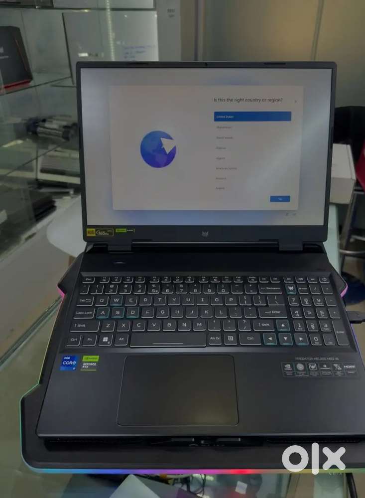 Acer Predator Helios 16, i7-13700HX, 16GB, 512GB, RTX 4060 8GB