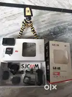 Sj cam 8air vloging camra with Samsung 64 GB chip and with stand