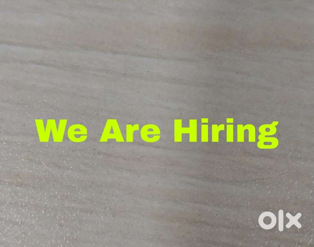 We are hiring sales associates