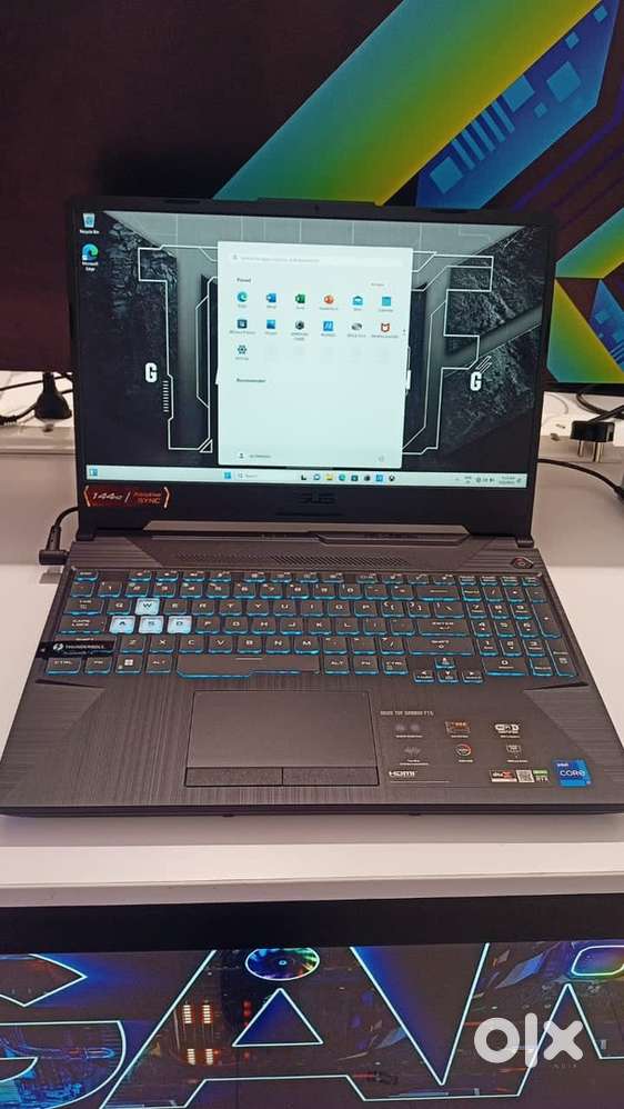 Asus tuf gaming f15 16/512 with graphics card 4gb 3050 titanium