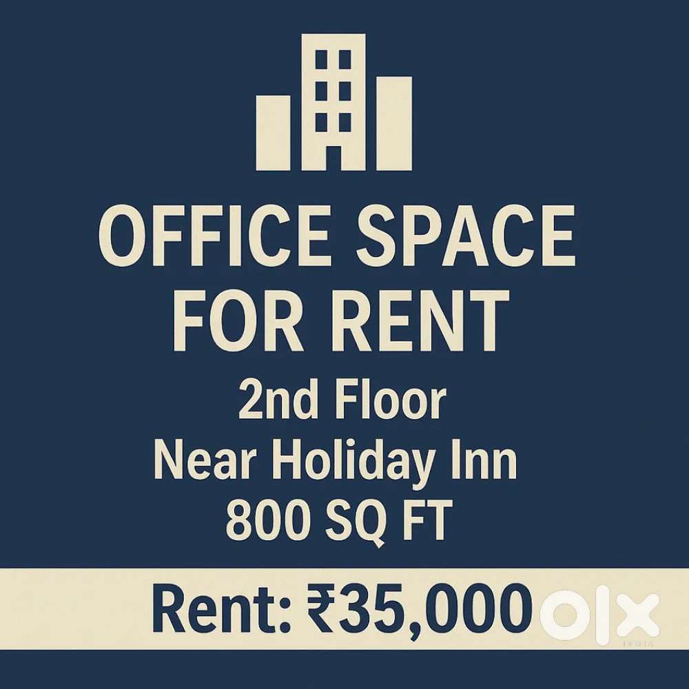 800sqft office space for rent 2nd floor near holiday inn