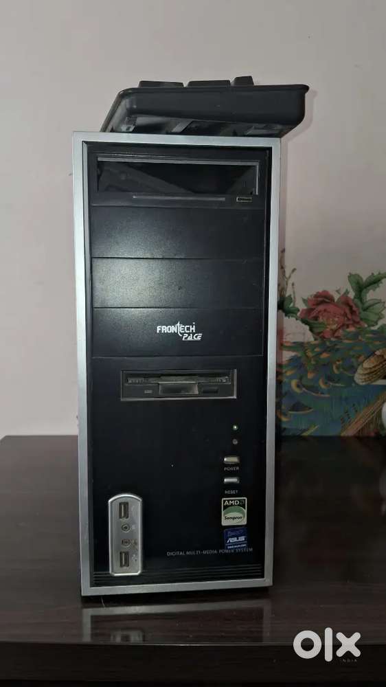 Desktop Computer box and Key Board
