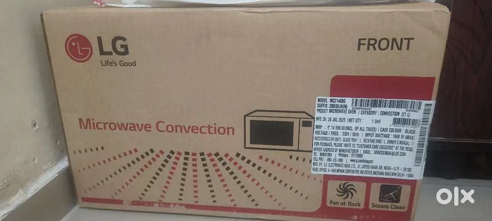 Convection microwave