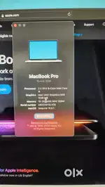 Macbook Pro 2019 core i9 with touchbar