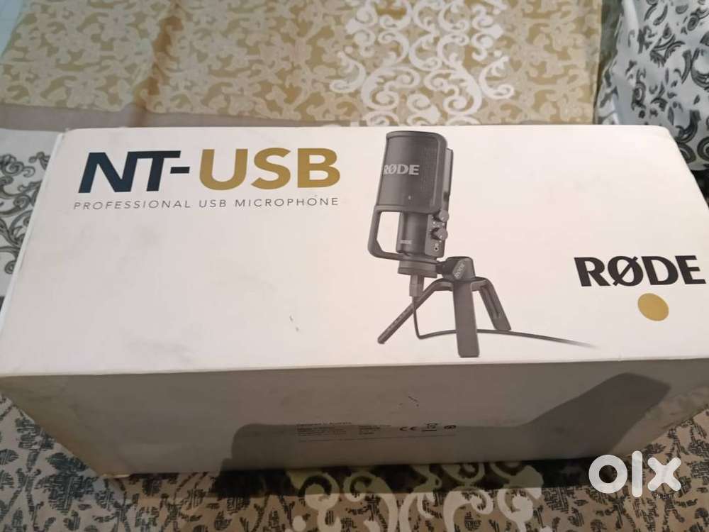 Røde Mic Condenser for podcast and Rap recording