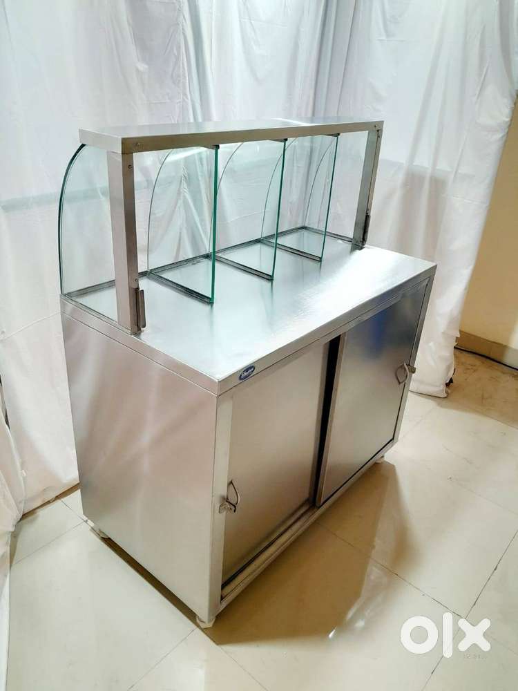 Chat Counter Curve Glass