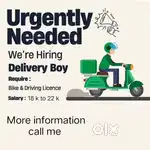 Wanted Delivery Boy  - Kharadi