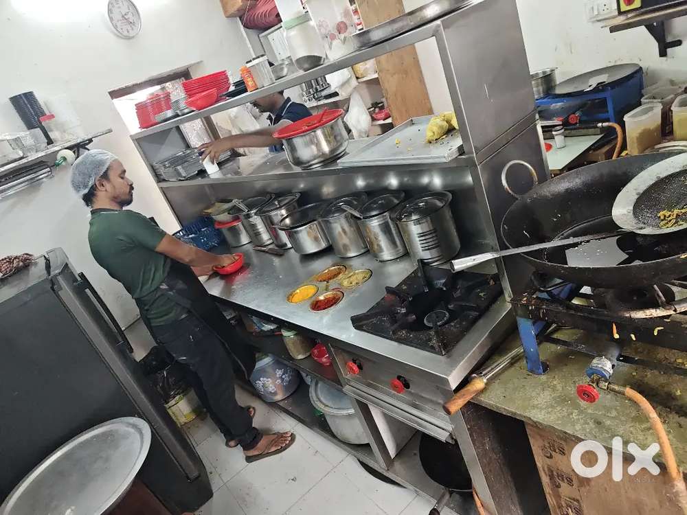 Pav bhaji counter