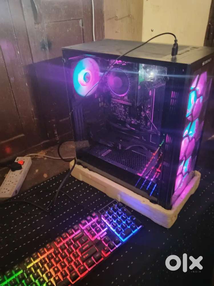 Gaming PC with RTX 3060 & i5 12th Gen  16GB RAM  Argb Cabinet