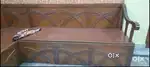 L Shape Segun Sofa Cum Bed 7.5ft/6.5ft.Two different Parts Folding