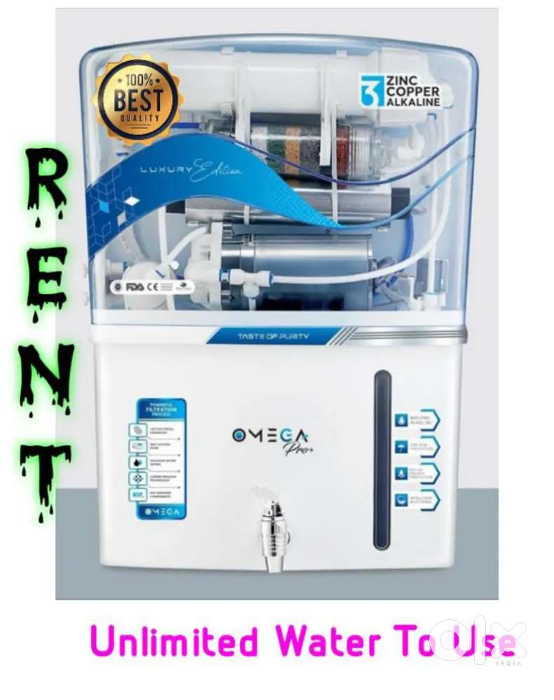 Water purifier on Rent
