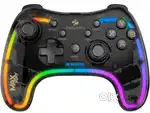 Zebronics MAX FURY Transparent RGB LED Illuminated Wired Gamepad