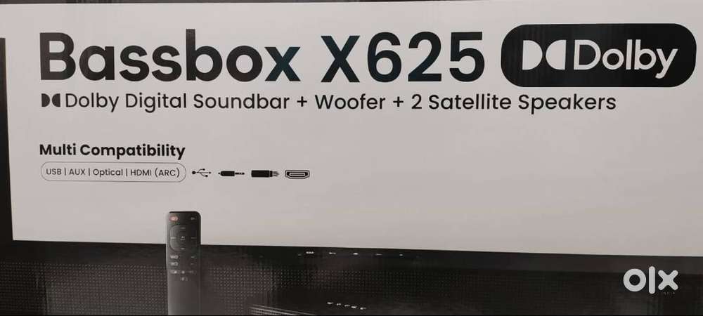 Boult 5.1 SoundBar with Original Box Packing and Accessories.