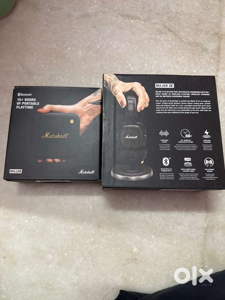 MARSHALL 4 HEAD SET & BLUETOOTH