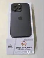 IPHONE 16 PRO 256gb (10 DAYS OLD) WITH INDIAN BILL (LIKE NEW UNBOXED)