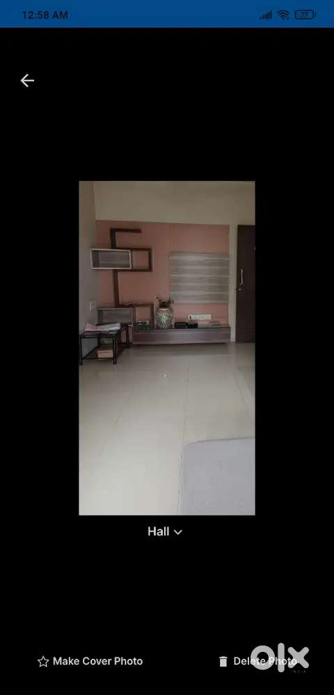 2bhk flat with 3 balconies