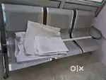 Combo Chair, Hospital Bed,wall Partition &one Table