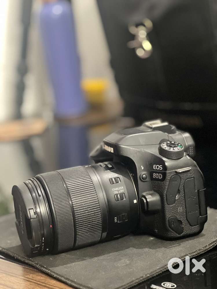 CANON DSLR 80D CAMERA WITH KIT & PRIMS LENS FOR SALE