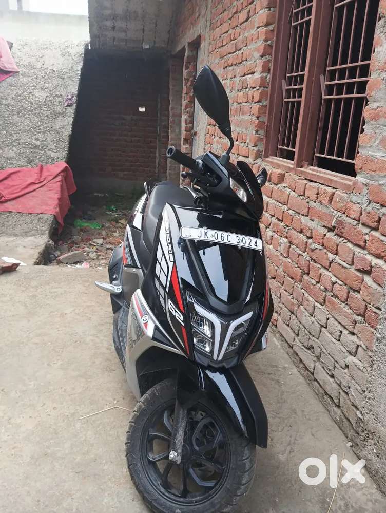 A scooter with doda number