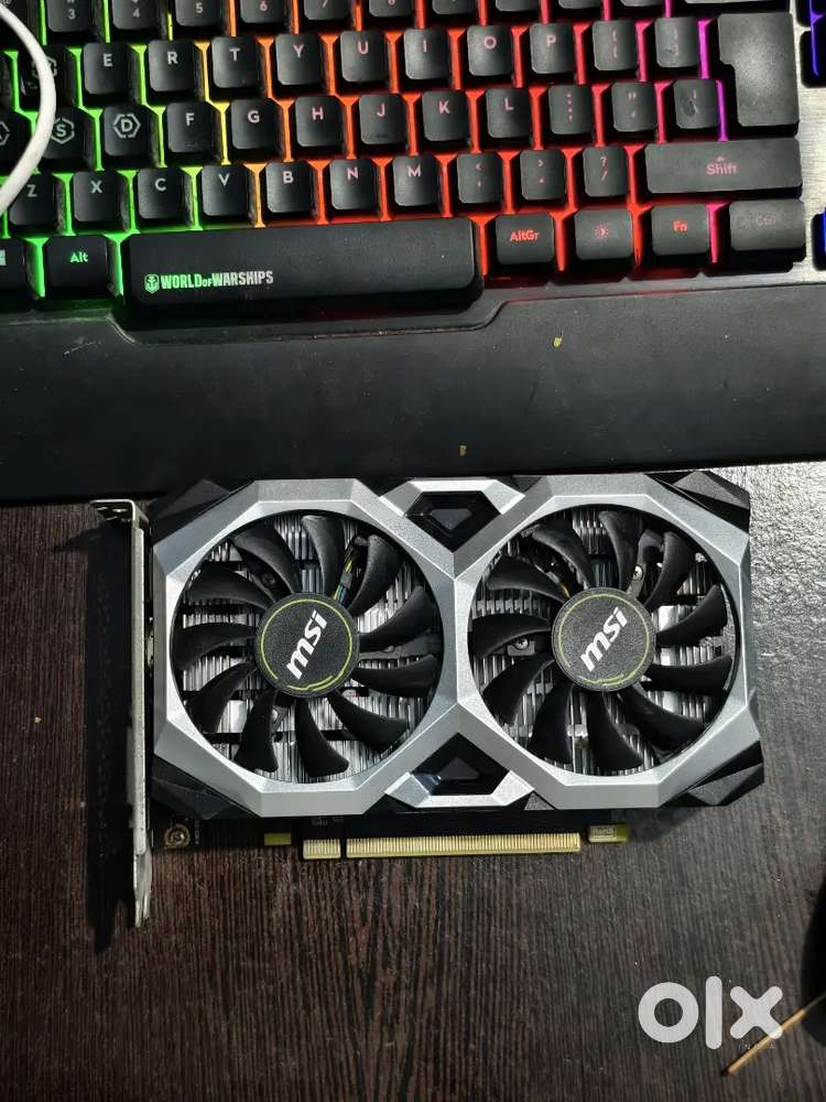 Msi Rtx 1650 gpu new condition 4gb