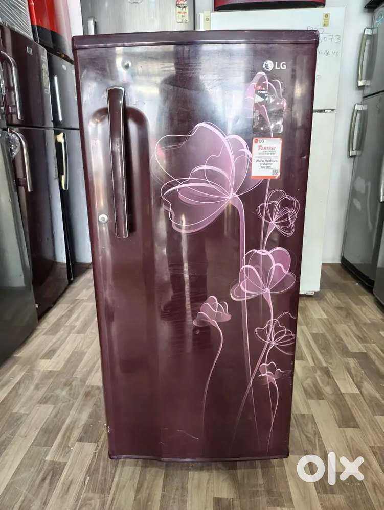 Lg single door fridge 190 liters free home delivery.