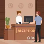 Receptionist and supervisor