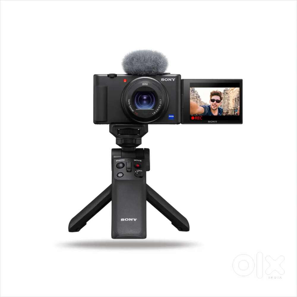 Sony zv 1 with tripod
