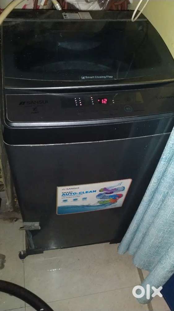 Sansui 8kg fully automatic washing machine in mint condition