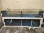 Shop counter.