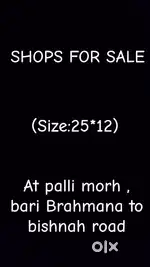 Shops for sale