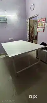 Conference table and multiple purpose computer table 4+2 seater
