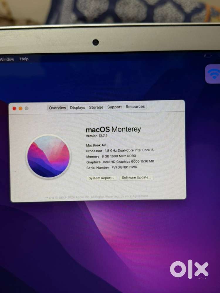 Apple MacBook Air Mid 2017 A1466 (Intel Core i5 13.3 Inch)