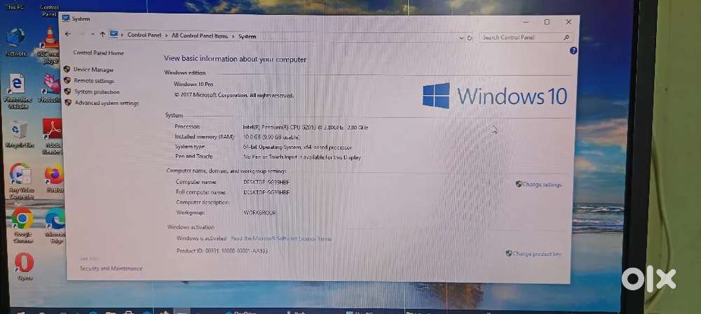 Used Desktop PC for Sale – Fully Working (Windows 10, 10GB RAM)