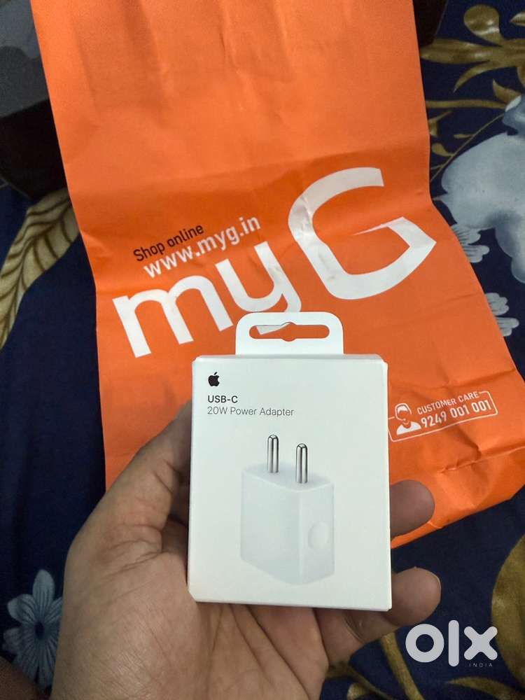 iphone charger adapter orginal 20w with Apple warranty