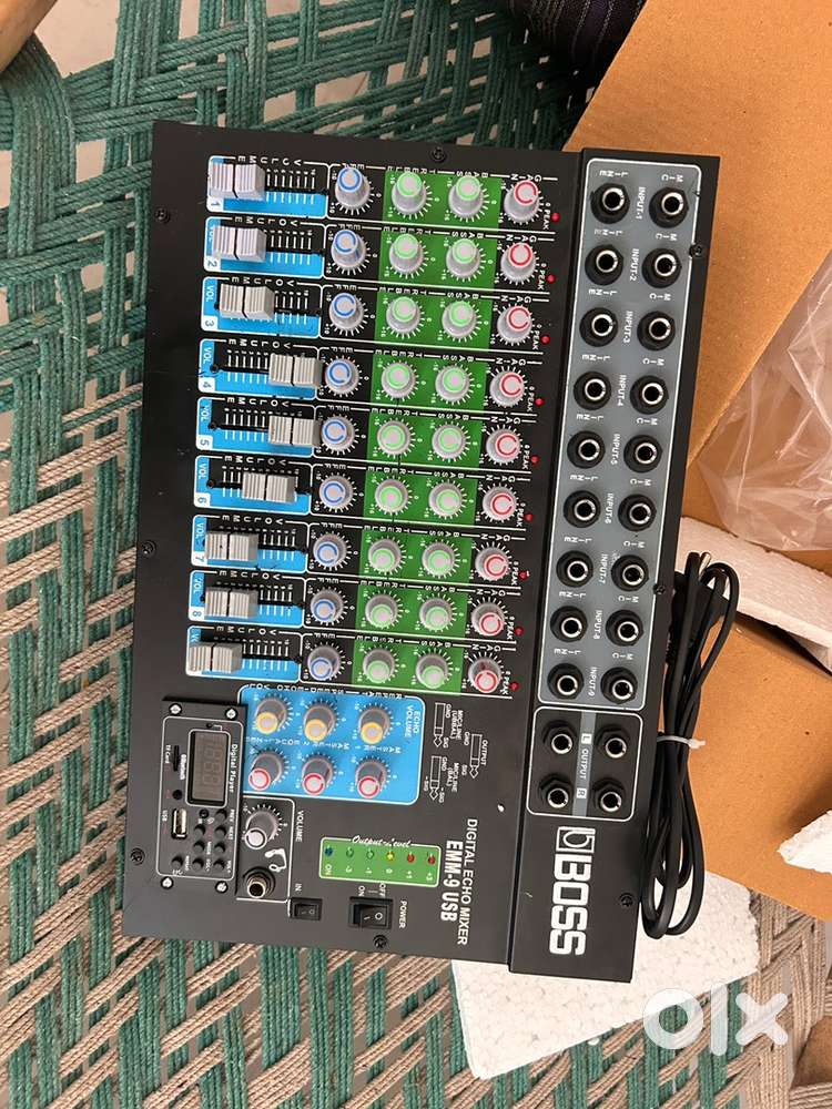 dj mixer 9 ch