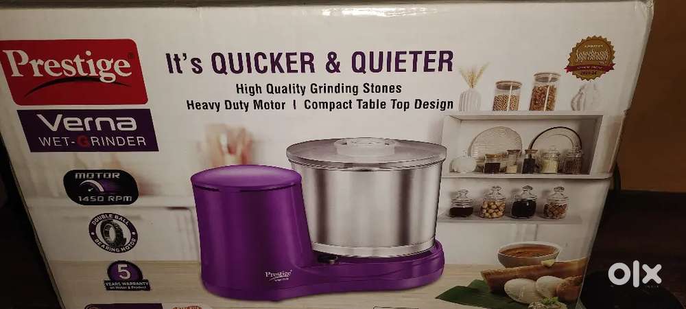 Brand New prestige verna wet Grinder