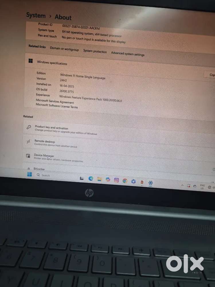 HP Laptop 15s • i5 10th Gen • 8GB RAM •256GB SSD •Excellent Condition