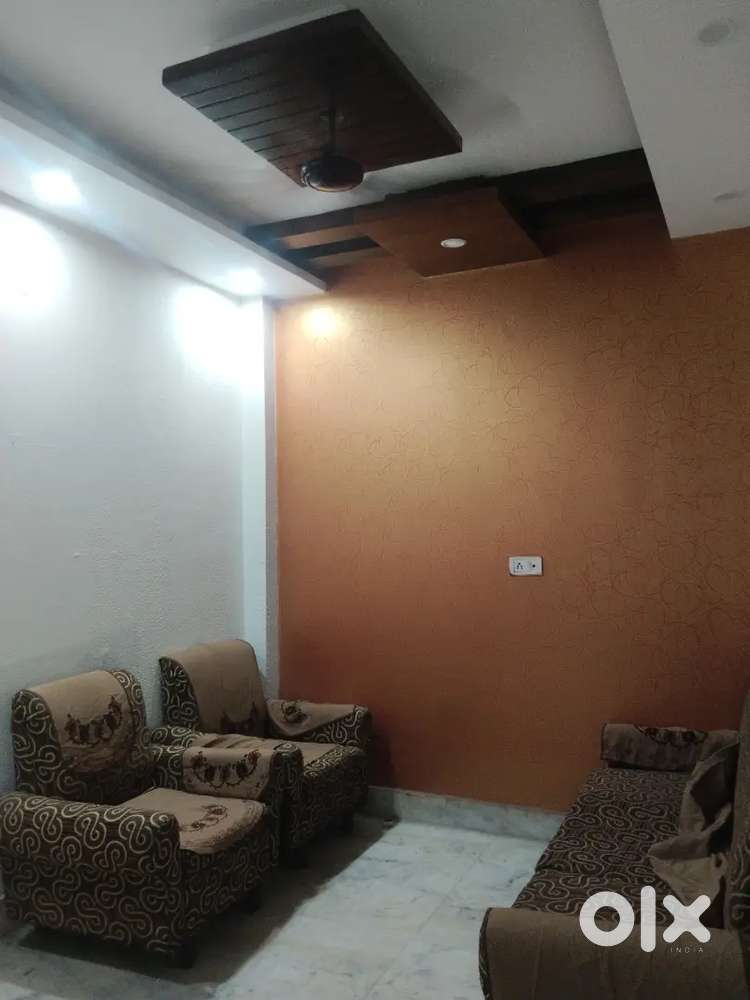 Full Furnished 1 BHK Ac Fridge Bed Sofa Subash Park West Metro Station