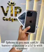 VIP GADGETS IPHONE 15 pro max 256Gbb