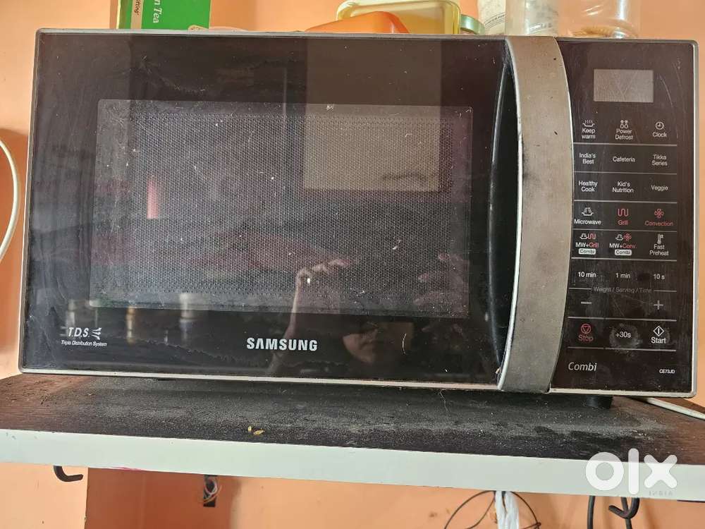 Samsung 21 L Ceramic Enamel Cavity Convection Microwave Oven CE73JD