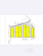 100 gaj ploting just near by main road