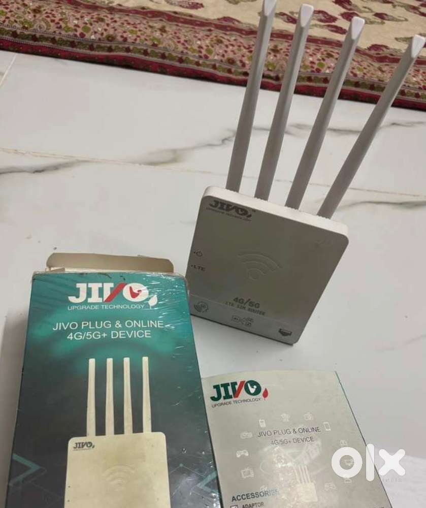 Jivo plus 5G/4G insert the sim