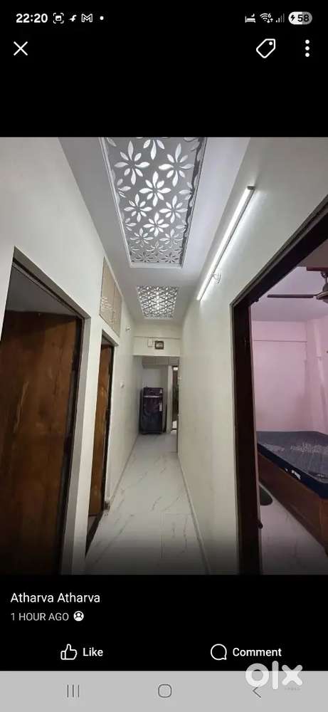 2bhk furnished flat in pratap nagar