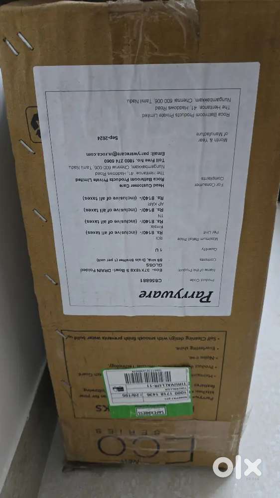 Parryware Eco Single Bowl Kitchen Sink, C856881