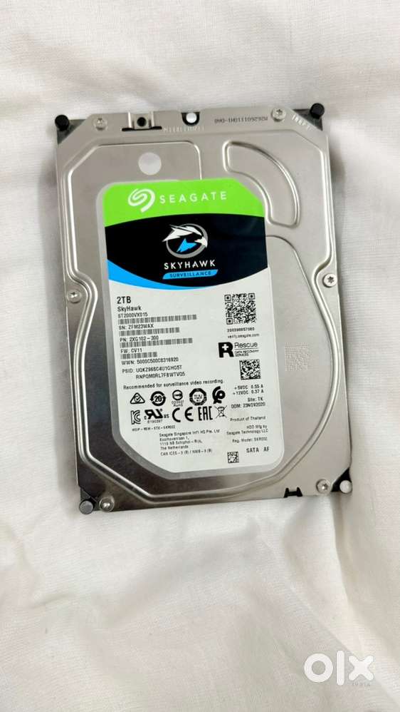 SEAGATE 2 TB Skyhawk Hard Disk SATA