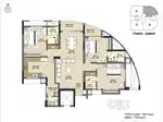 SKYLINE 24 CARAT 3 BHK APARTMENT FOR SALE