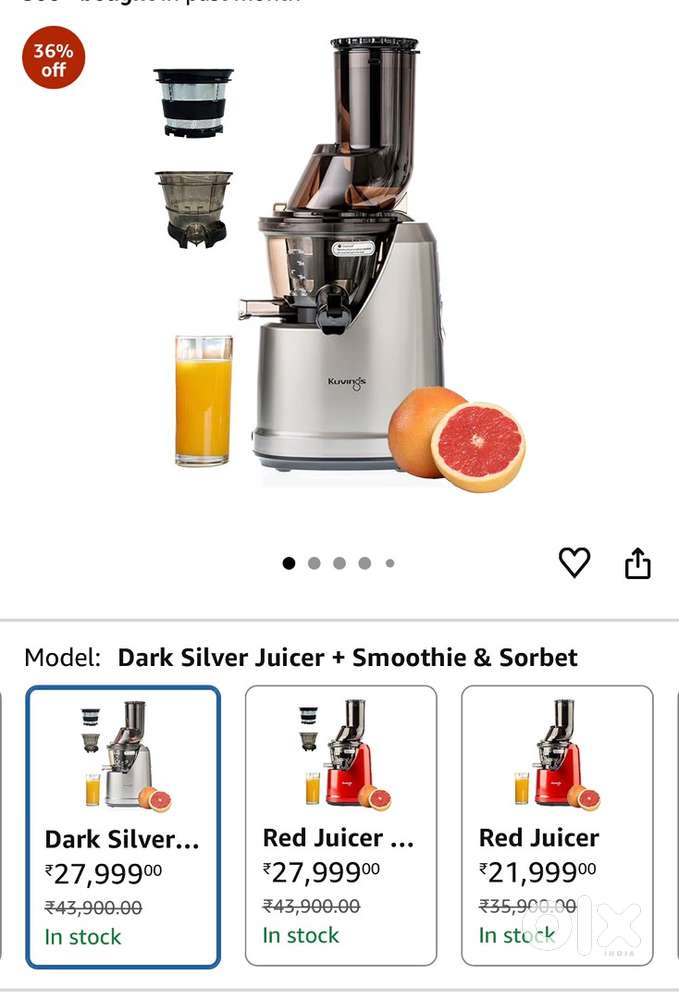 Kurvings juicer