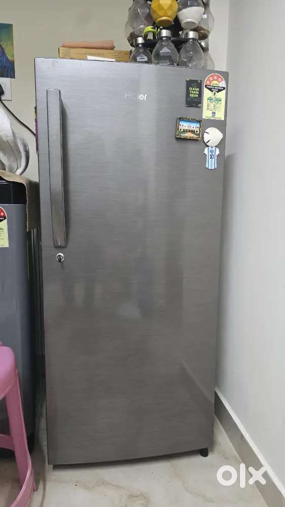 Haier 195L 5 Star Single Door Refrigerator (Brushed Silver)

For sale