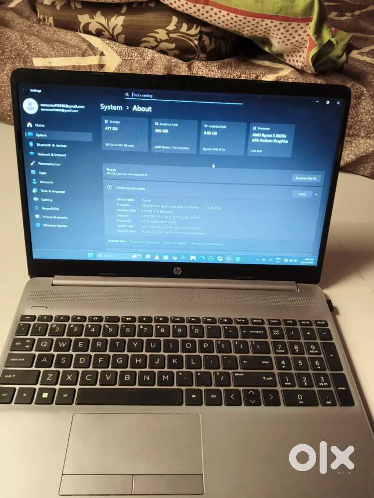 Hp amd Ryzen 5 5625U With Radeon Graphics