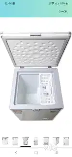 Blue star 130 litre single door deep freezer